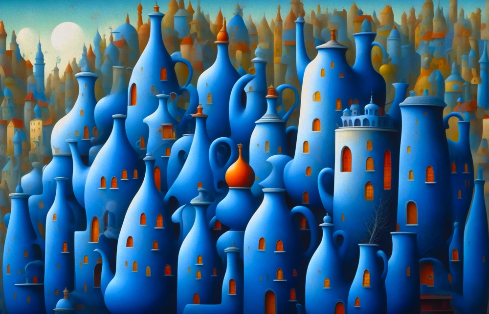The City of Blue Echoes