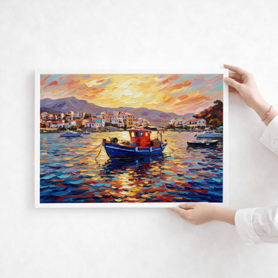 The Last Fisherman at Dusk