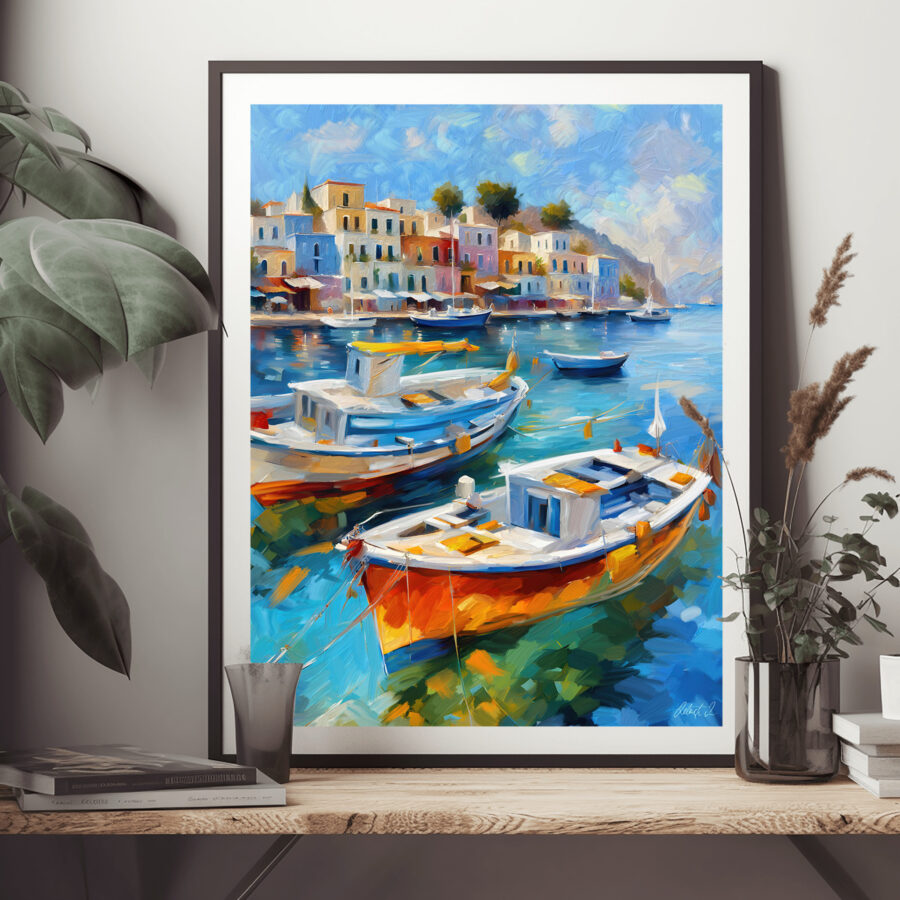 Harbor in Morning Light